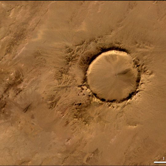 Tenoumer crater