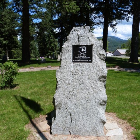 St. Maries 1910 Fire Memorial