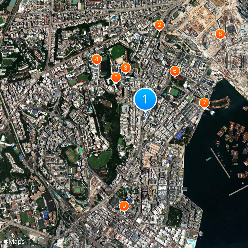 To Kwa Wan station Map