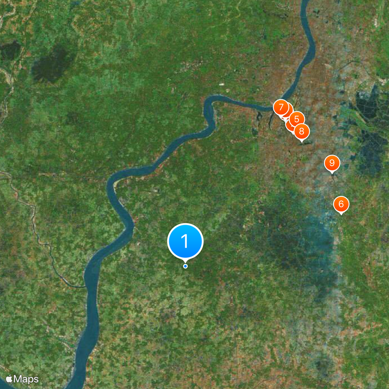 Satsang Map