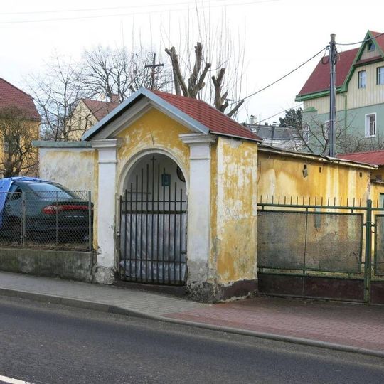 Kaplička v Karlovarské ulici v Ostrově nad Ohří