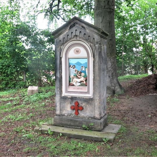 Kaplička XI. zastavení křížové cesty v Liberci