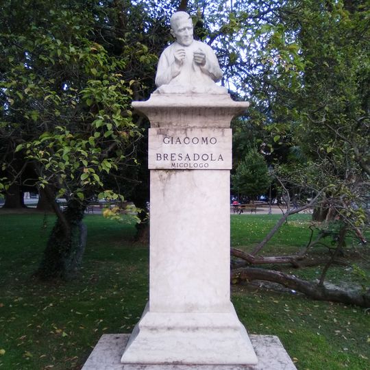 Busto di Giacomo Bresadola