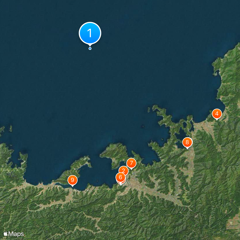 Wakasa Bay Map
