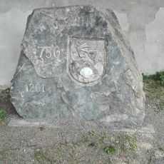 Pamětní kámen 750 let obce Boršov nad Vltavou