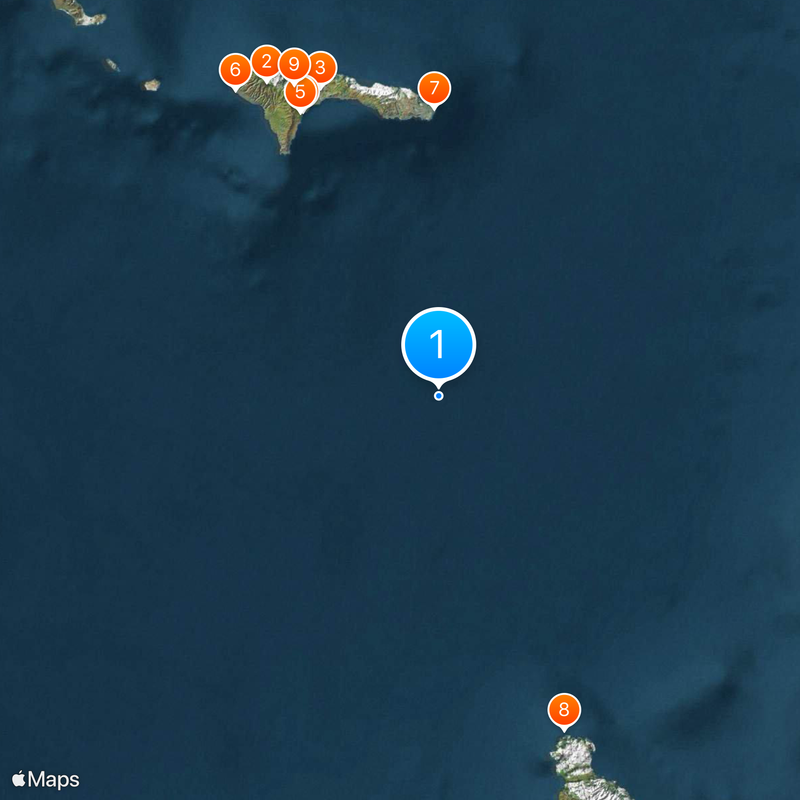 Cape Verde Islands Map