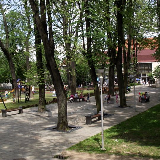 Słowacki Park in Bielsko-Biała