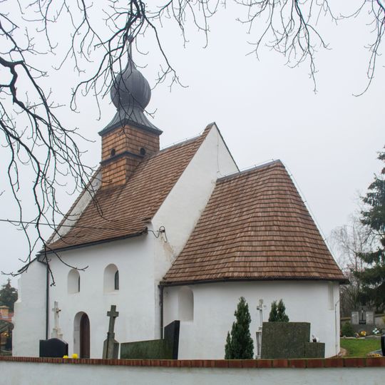 Church of all saints in Přeskače