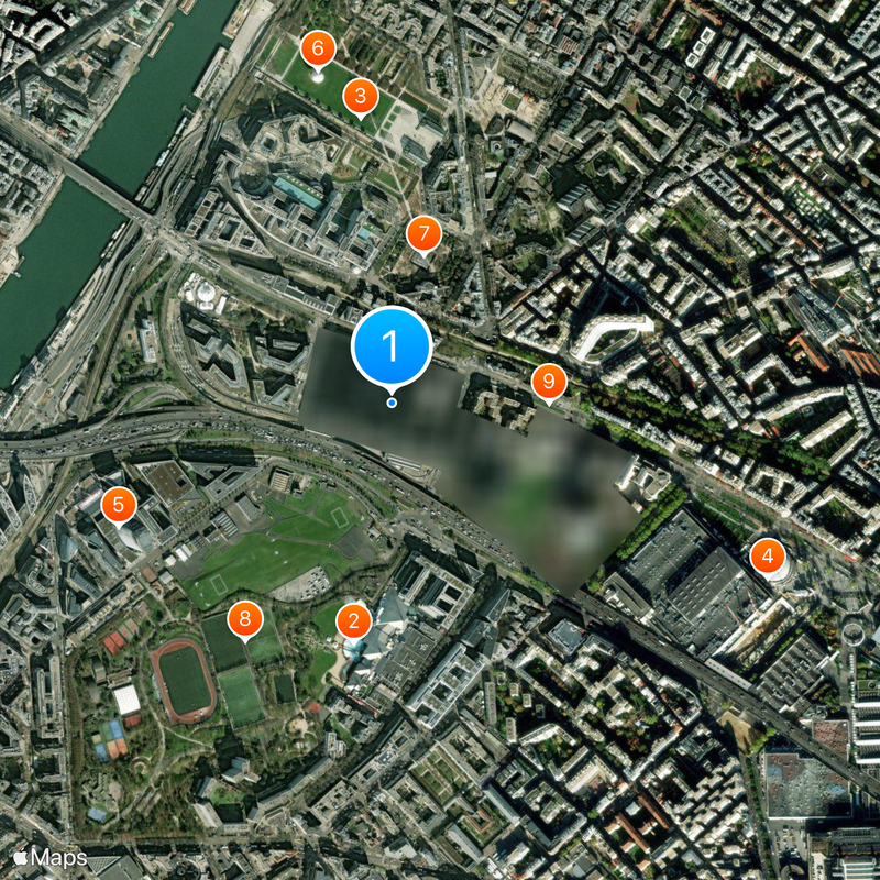 Projekt Balard Kaart