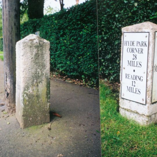 Milestone 250 Metres South-East Of Bott Bridge