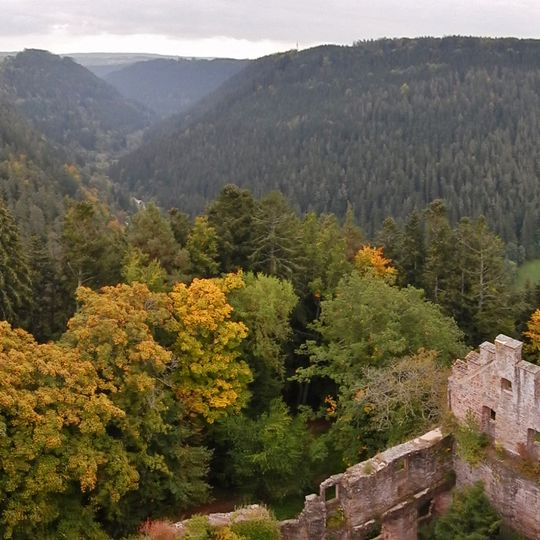 Teinachtal mit Seitentälern