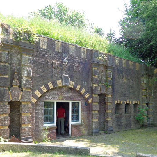 Fort bij Rijnauwen, wachtgebouw 2
