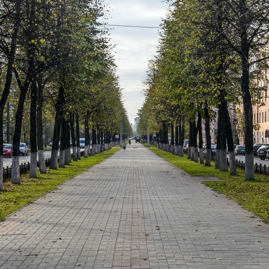 Lenina Avenue in Yaroslavl