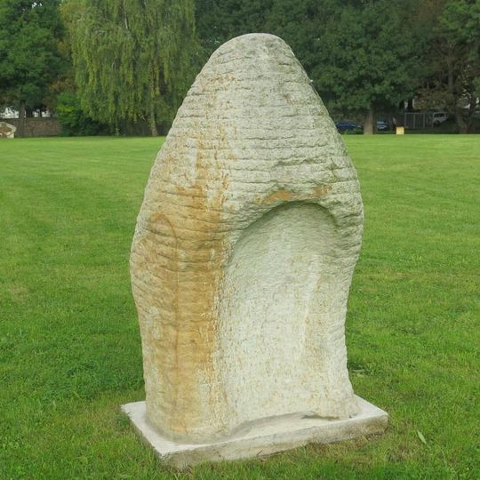 Plastika Tvar hmoty na Střeleckém ostrově v Litoměřicích