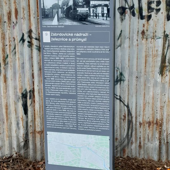 Industriální stezka podél Svitavy