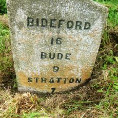 Milestone, Woolley, just S of Bradworthy turn
