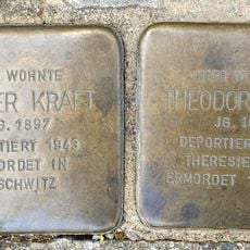 Stolperstein en memoria de Walter  Kraft