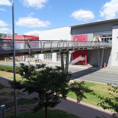 Footbridge over Palackého třída in Pardubice