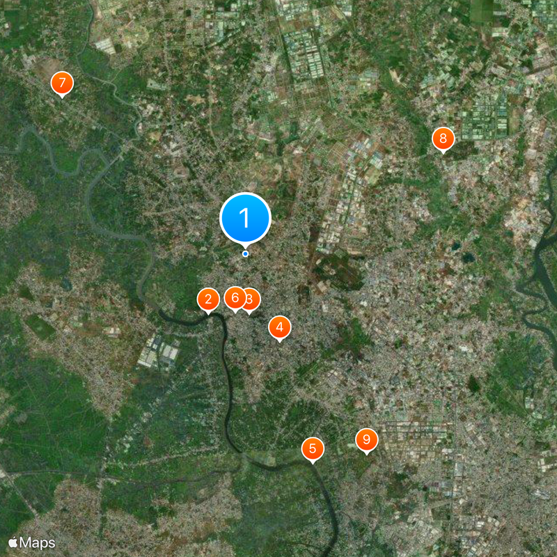 Thủ Dầu Một Mappa