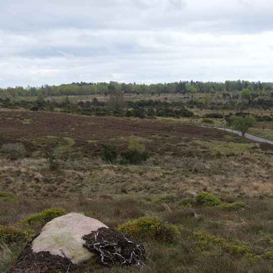 Korup med Älemossen och Lya Ljunghed