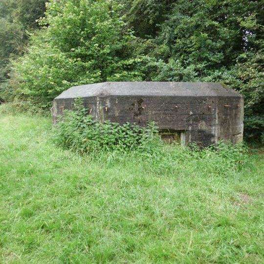 Kazemat GL106A tussen de Lambalgseweg en de Broekerweg