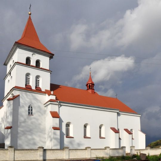 Saint Stanislaus church in Shchyrets