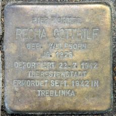 Stolperstein dedicated to Recha Gotthilf
