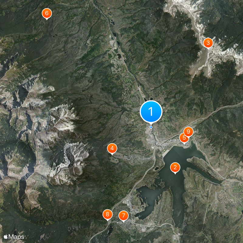 Silverthorne Map