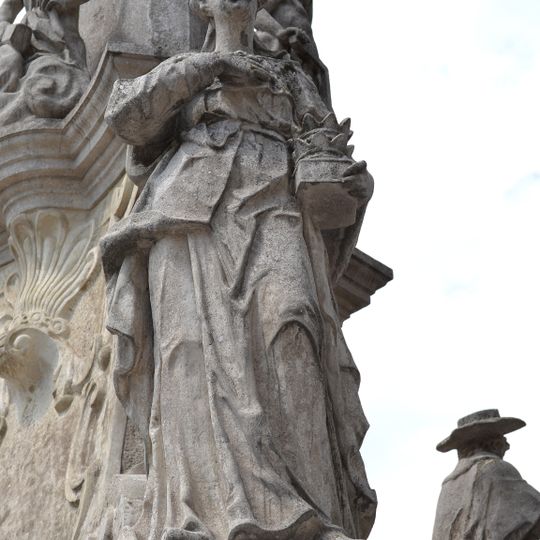 Morový stĺp, socha