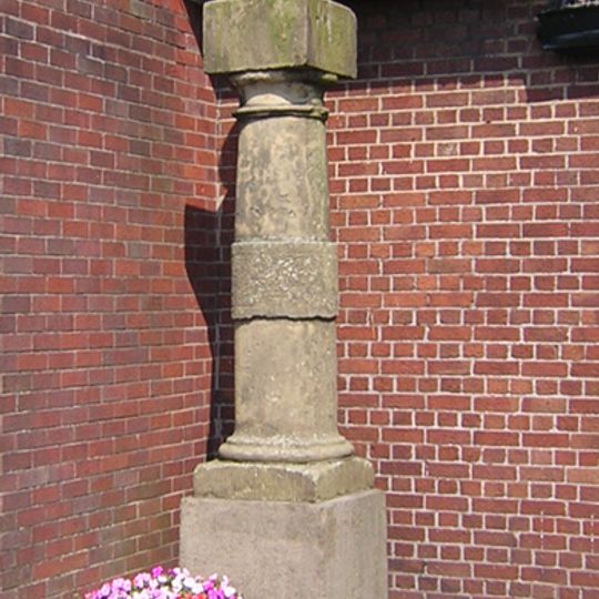 Orrell Post Outside The Stag Inn