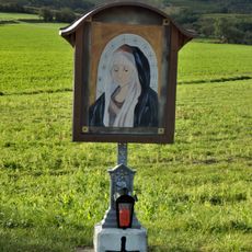 Eisenkreuz mit Marienbild