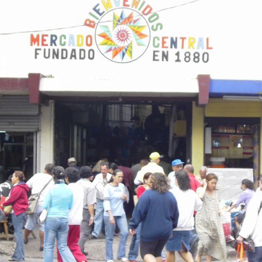 Mercado central de San José