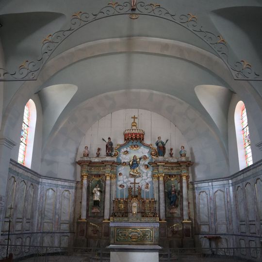 Main altar of Église de l'Assomption de Fouvent-le-Haut