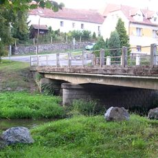 Most přes Rakovnický potok v Pustovětech