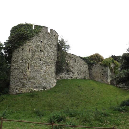 Bastions And Curtain Wall About 10 Metres South East Of Saltwood Castle
