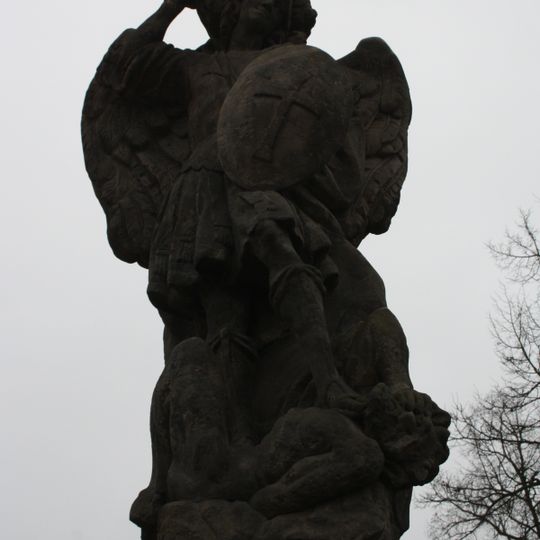 Socha Archanděla Michaela