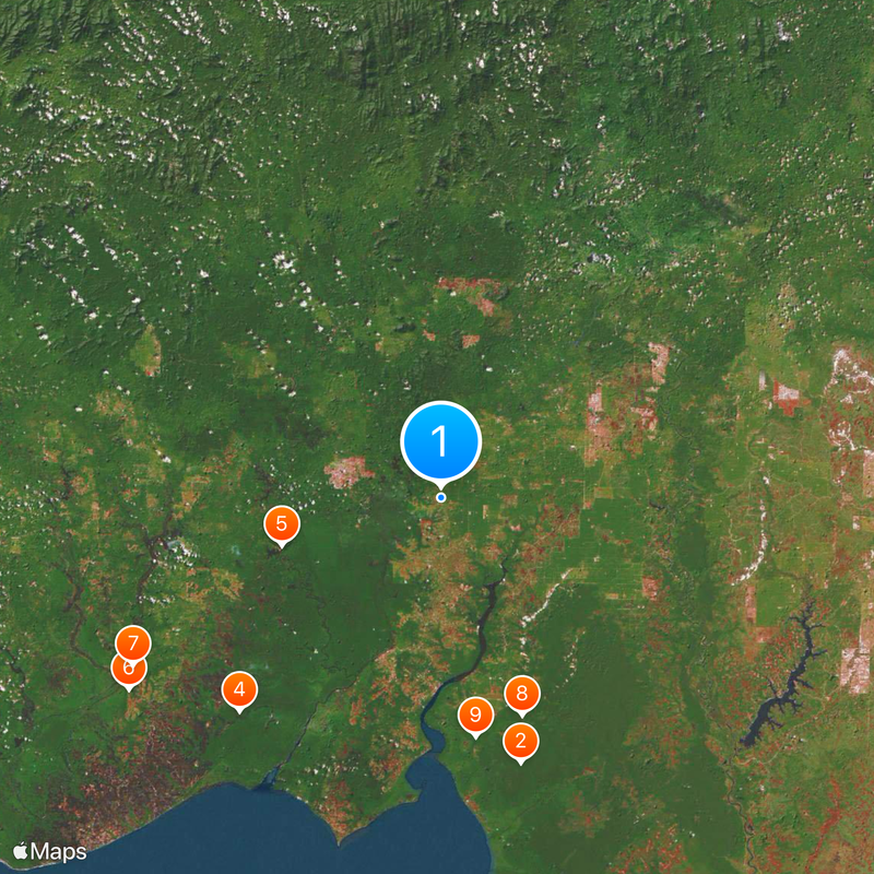 West Kotawaringin Map