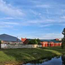 Фабрика «Первомайская», где в 1917 г. на митинге выступал революционер Н.П. Растопчин (Судогда)