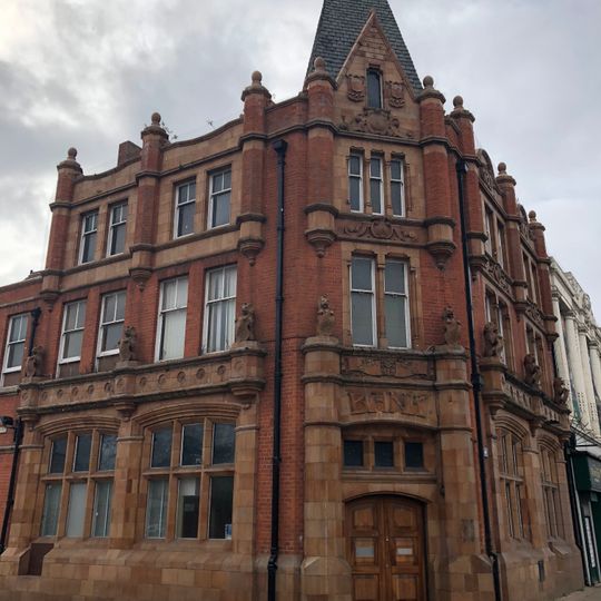 Yorkshire Bank At Corner Of Eton Street