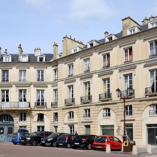 Immeubles, Place Hoche, Rue Hoche, Rue Carnot