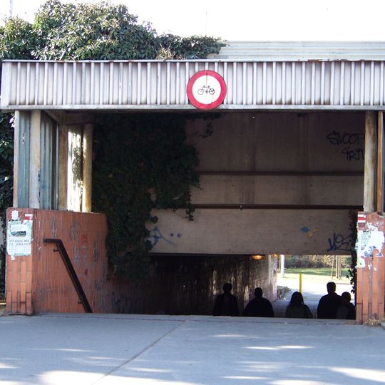 Podchod Palackého náměstí - Kaplířova v Kralupech nad Vltavou