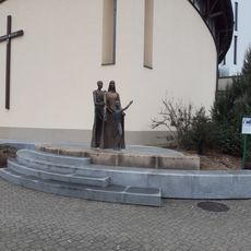 Sousoší svaté Rodiny v Luhačovicích