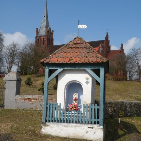 Wayside shrine 1789 in Brąswałd