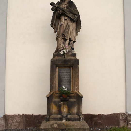 Statue of Saint John of Nepomuk at Koštofrank