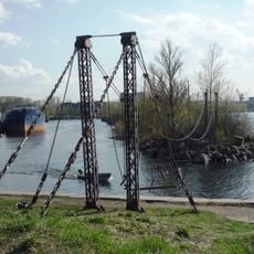 Chain Bridge in Shlisselburg