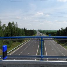 Most silnice III/00719 přes dálnici D7 v MÚK Bouchalka