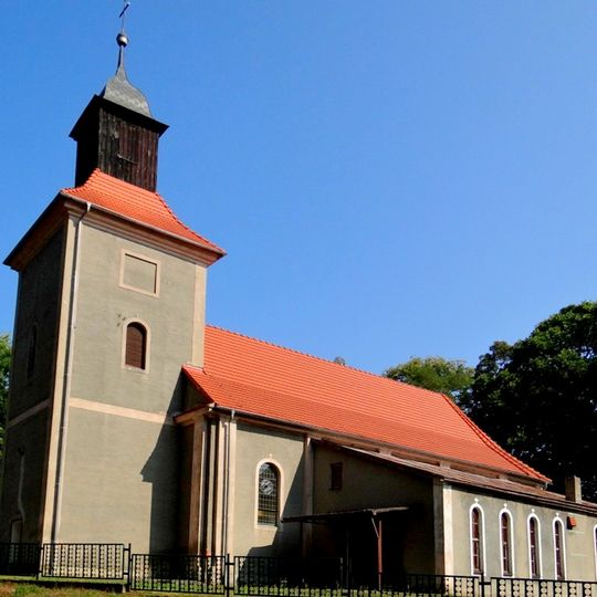 Zbór ewangelicki, ob. kościół rzym.-kat. św. Józefa w Budachowie