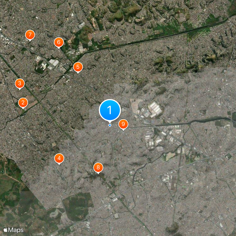 São João de Meriti Map