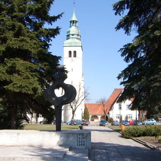 Saint Barbara Church in Luboń