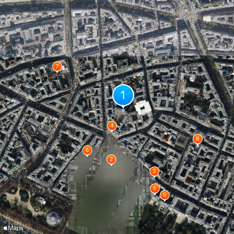 Ministère de l'Intérieur Carte